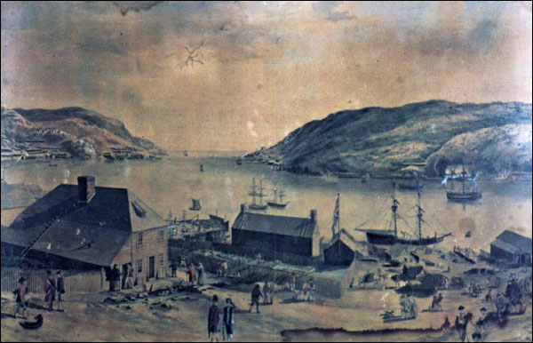 King's Beach, St. John's, ca. 1780 King's Beach, St. John's, ca. 1780