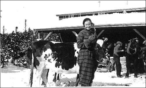 Markland Community Barn, ca. 1935 Markland Community Barn, ca. 1935
