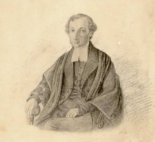 Sketch of Reverend Thomas Wood, ca. 1846 Sketch of Reverend Thomas Wood, ca. 1846