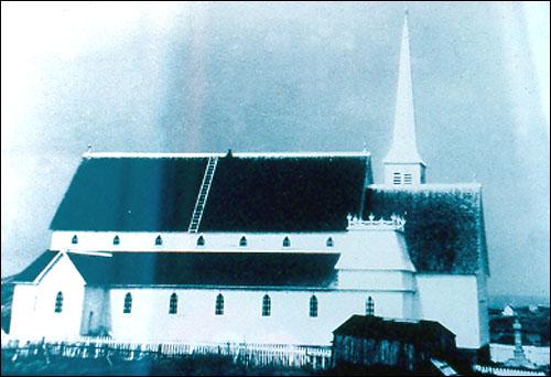 St. Nicholas Anglican Church, Flat Island, ca. 1920 St. Nicholas Anglican Church, Flat Island, ca. 1920