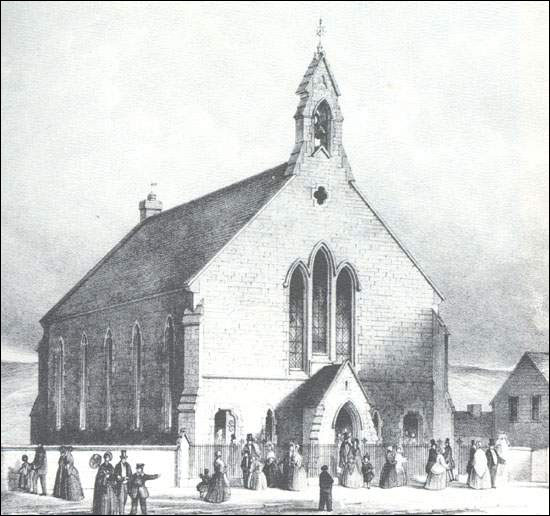 The Stone Chapel, St. John's, NL, 1858 The Stone Chapel, St. John's, NL, 1858