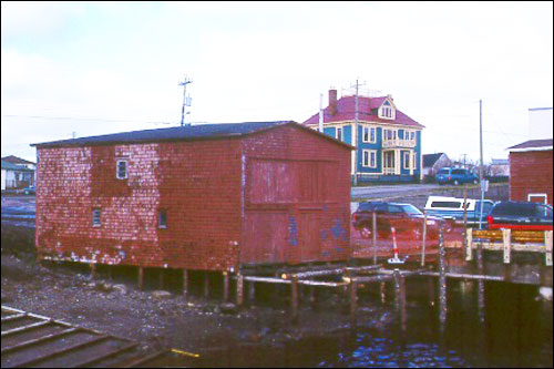 Stoodley Fishing Stage, Grand Bank, NL, before Restoration Stoodley Fishing Stage, Grand Bank, NL, before Restoration