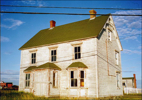 Henry Tremblett House, Bonavista, NL, before restoration Henry Tremblett House, Bonavista, NL, before restoration