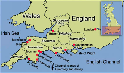 The English West Country The English West Country