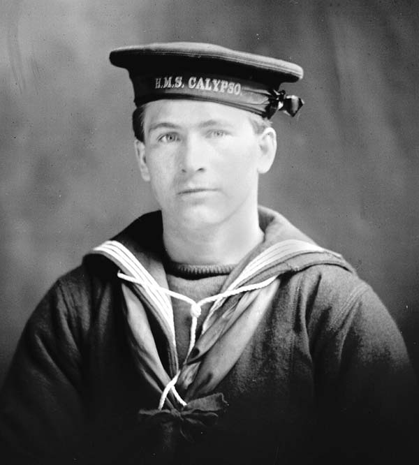 George Miller in Naval Uniform, HMS Calypso, n.d.
