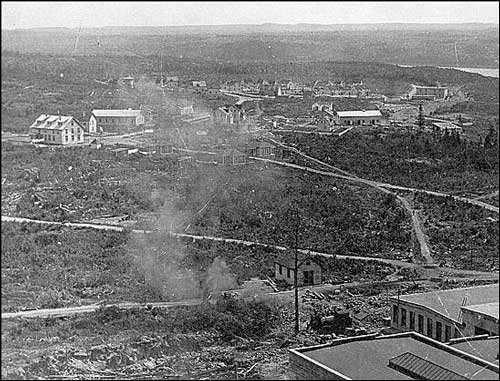 Grand Falls Downtown Area, ca. 1909