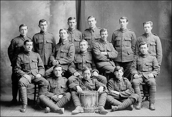Newfoundland Regiment No. 3 Platoon, Section 9, n.d.
