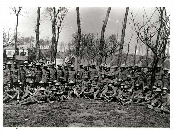 Officers and Men of the Newfoundland Regiment Who Took Part in the Battle in Front of Monchy, 1917