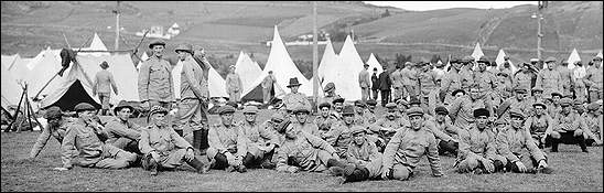 Training Grounds at Pleasantville, St. John's, 1914