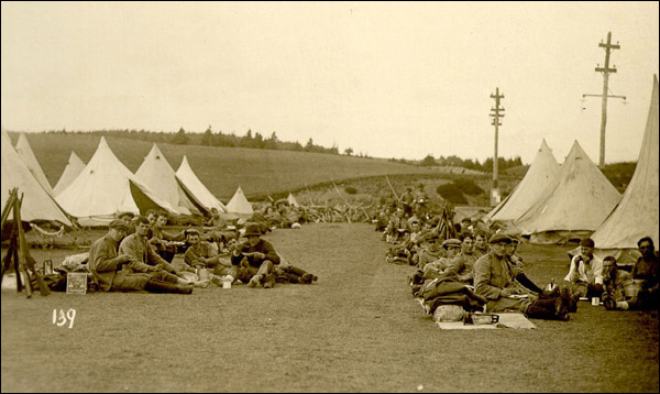 Training Ground at Pleasantville, St. John's, ca. 1914