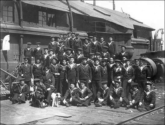 Royal Naval Reservists from HMS Calypso, n.d.