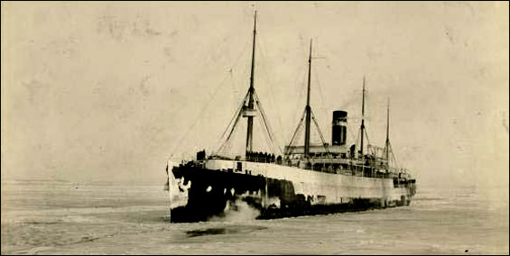 SS Dominion, 1915