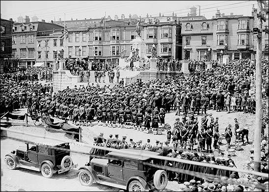 Unveiling the National War Memorial, St. John's, July 1, 1924