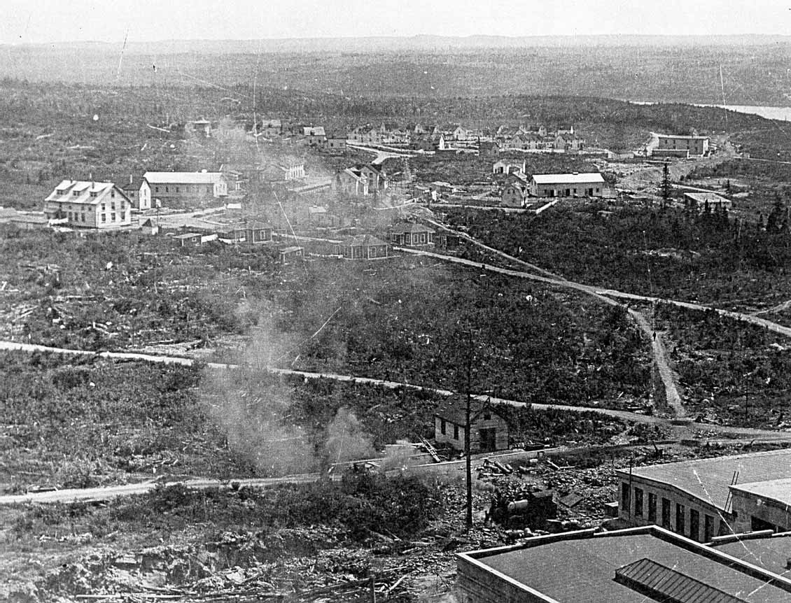 Grand Falls downtown area, ca. 1909