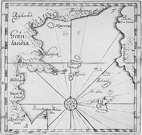 Late 16th Century World Based on Icelandic Writings